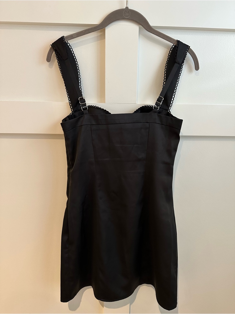 Peppermayo Black Dress with Zipper Detail